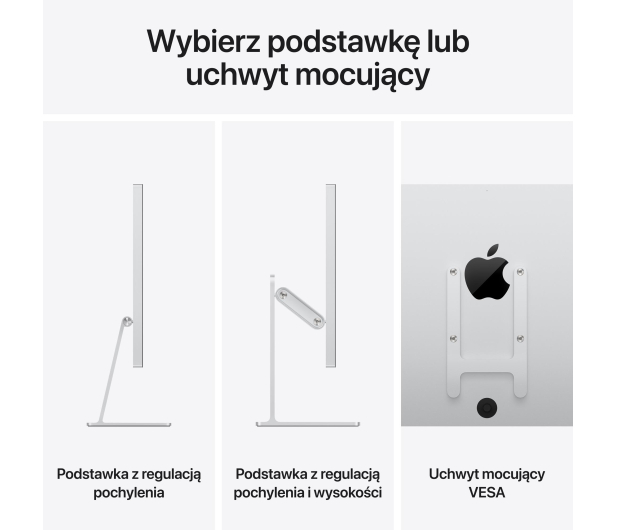 Apple Studio Display 27" 5K Regulacja pochylenia - 1506520 - zdjęcie 6